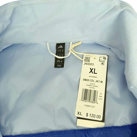 Adidas Mens AdiZero Boston Marathon 2025 Running Jacket XL $120 windbreaker - Picture 3 of 16